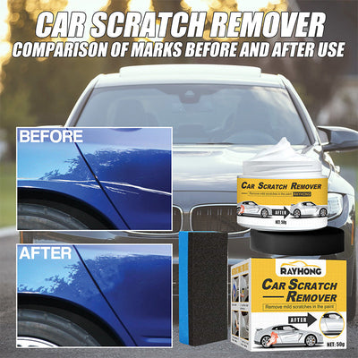 Car Scratch Remover Polishing Compound With Sponge For Smooth Finish