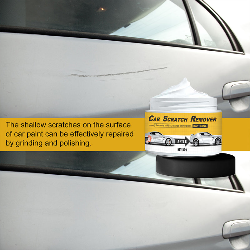 Car Scratch Remover Polishing Compound With Sponge For Smooth Finish