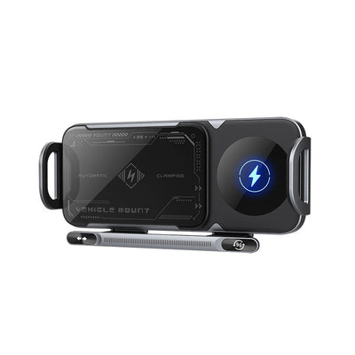 Wireless Car Phone Holder Adjustable Mobile Phone Pad Stand