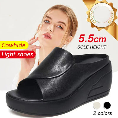 Elevation 5.5 CM Stylish Comfortable Inclined Heel Sandals