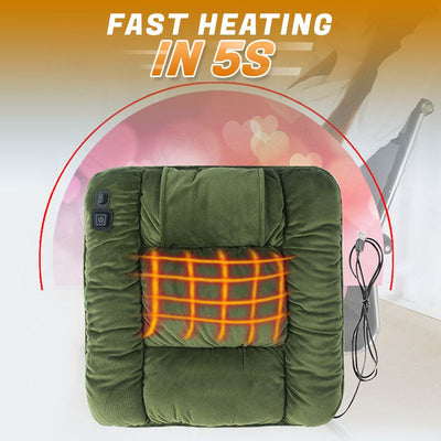USB Heated Seat Cushion Portable Comfortable Warm Car Chair Pad