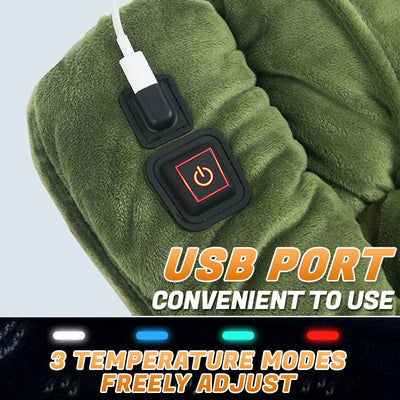 USB Heated Seat Cushion Portable Comfortable Warm Car Chair Pad