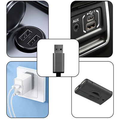 USB Heated Seat Cushion Portable Comfortable Warm Car Chair Pad
