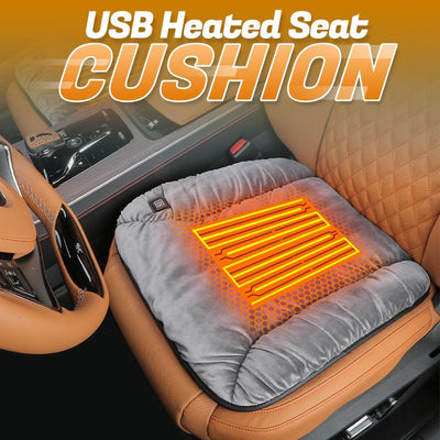 USB Heated Seat Cushion Portable Comfortable Warm Car Chair Pad