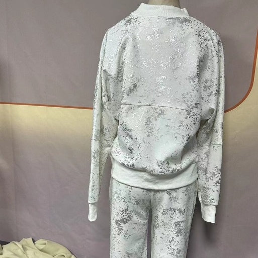 Casual Sweatshirt Set Two-Piece Comfortable Stylish Outfit