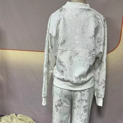 Casual Sweatshirt Set Two-Piece Comfortable Stylish Outfit