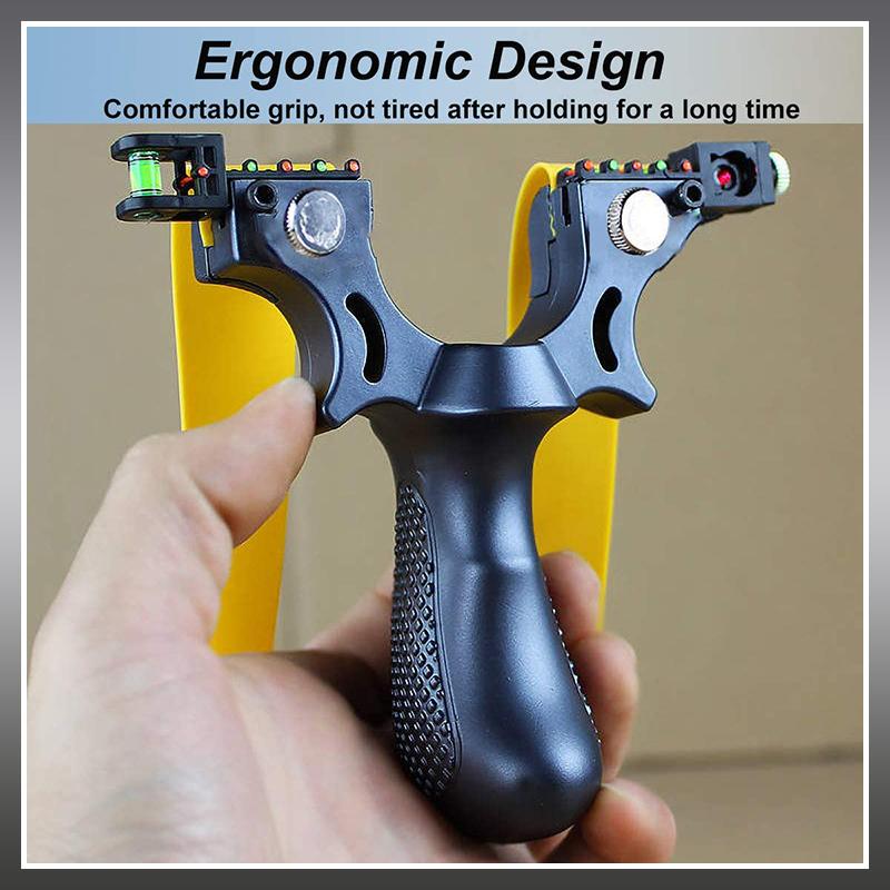 Professional Laser Slingshot With Durable Resin Frame For Accuracy