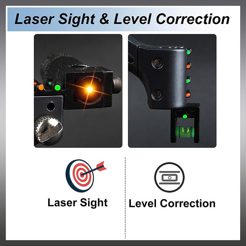 Professional Laser Slingshot With Durable Resin Frame For Accuracy