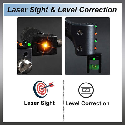 Professional Laser Slingshot With Durable Resin Frame For Accuracy