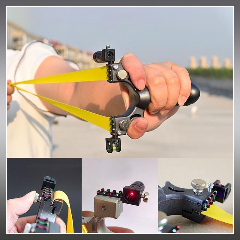 Professional Laser Slingshot With Durable Resin Frame For Accuracy