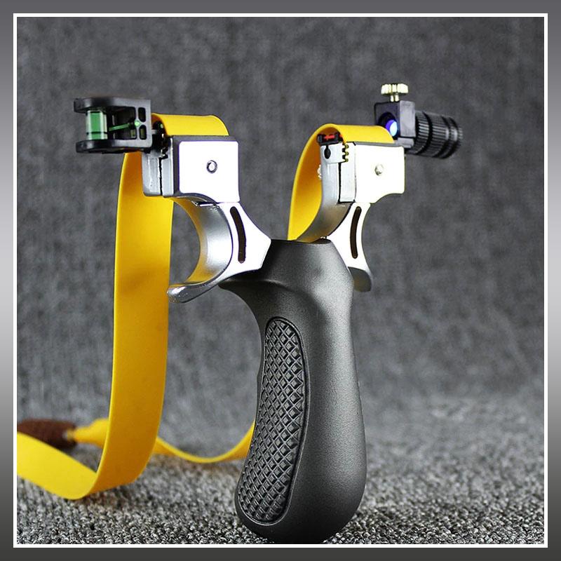 Professional Laser Slingshot With Durable Resin Frame For Accuracy