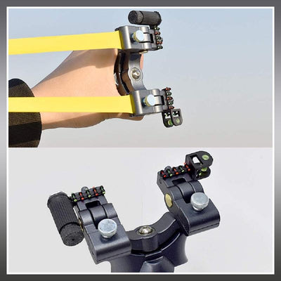 Professional Laser Slingshot With Durable Resin Frame For Accuracy
