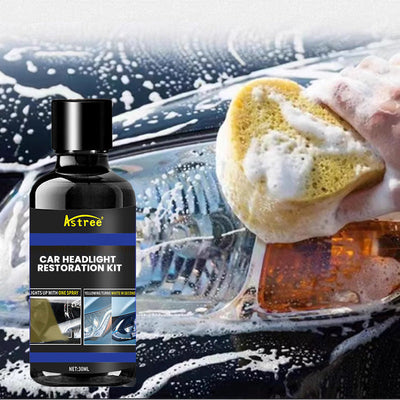 Automotive Headlight Restoration Kit For Clear Bright Lights