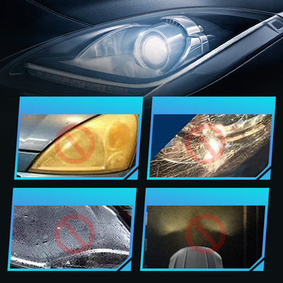 Automotive Headlight Restoration Kit For Clear Bright Lights