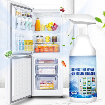 Defrosting Spray For Fridge Freezer With Practical Spatula Tool