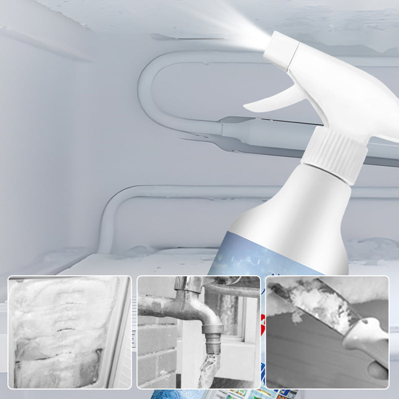 Defrosting Spray For Fridge Freezer With Practical Spatula Tool
