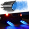 Car Tuning LED Exhaust Muffler Tip Carbon Fiber Heat Resistant
