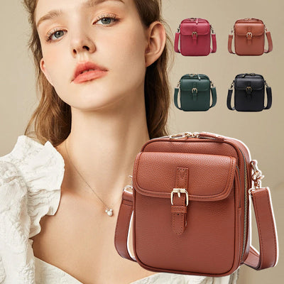 Large Capacity Vintage Messenger Bag Retro Style Backpack