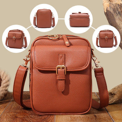 Large Capacity Vintage Messenger Bag Retro Style Backpack