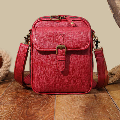 Large Capacity Vintage Messenger Bag Retro Style Backpack