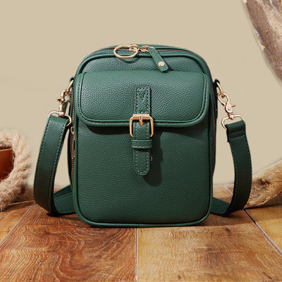 Large Capacity Vintage Messenger Bag Retro Style Backpack