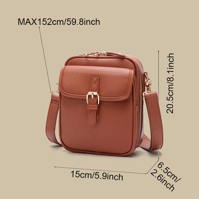 Large Capacity Vintage Messenger Bag Retro Style Backpack