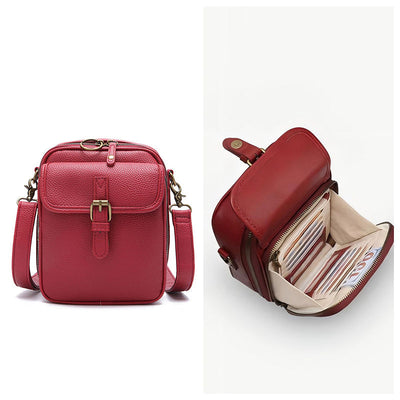 Large Capacity Vintage Messenger Bag Retro Style Backpack