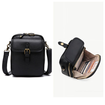 Large Capacity Vintage Messenger Bag Retro Style Backpack