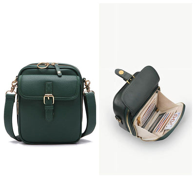 Large Capacity Vintage Messenger Bag Retro Style Backpack