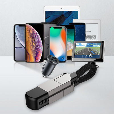 All-in-1 Portable Keychain Charging Cable 60W Fast Charge
