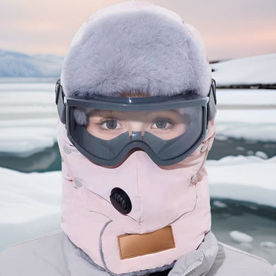 Reflective Safety Trapper Hat Warm Insulated Winter Headwear