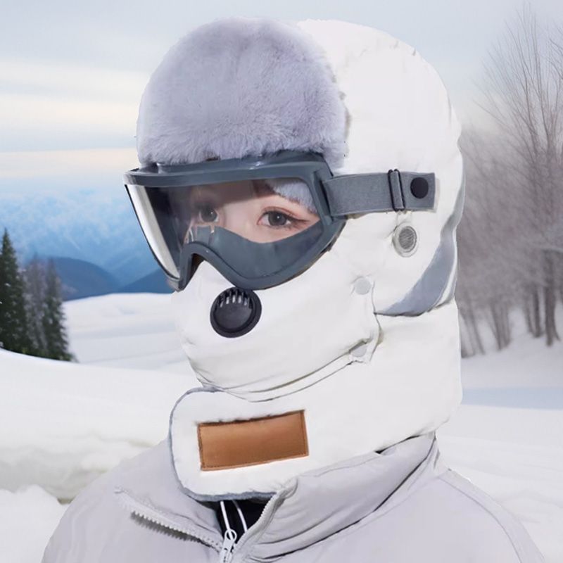 Reflective Safety Trapper Hat Warm Insulated Winter Headwear