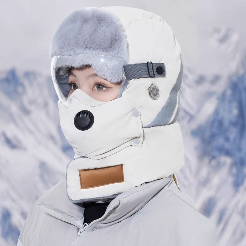 Reflective Safety Trapper Hat Warm Insulated Winter Headwear