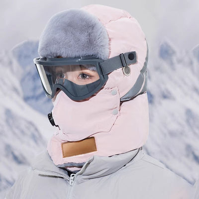 Reflective Safety Trapper Hat Warm Insulated Winter Headwear