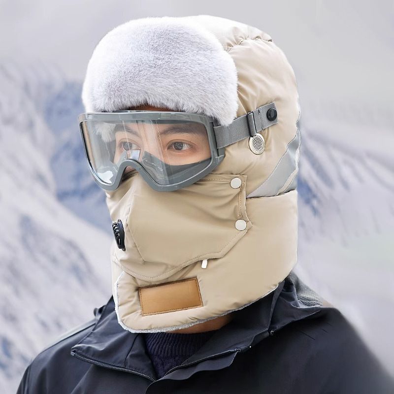 Reflective Safety Trapper Hat Warm Insulated Winter Headwear
