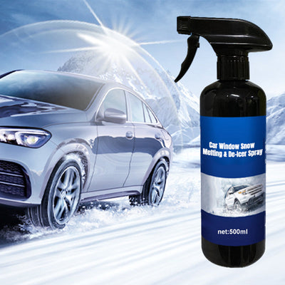 Car Window De-Icer Spray Fast Snow Melting Ice Remover