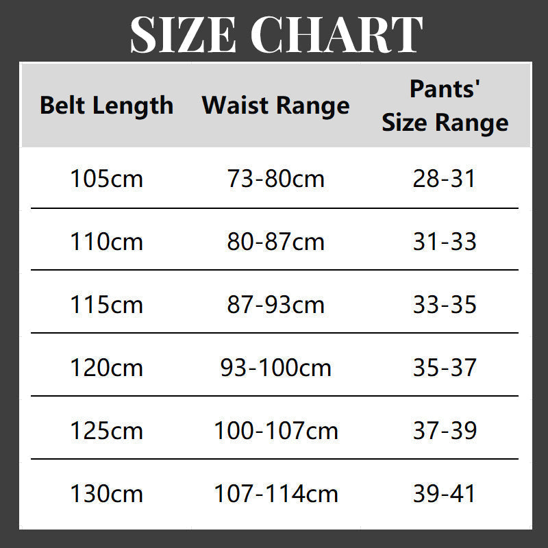 Wear-Resistant Vintage Automatic Slide Buckle Belt For Men