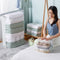 5PCS Reusable Vacuum-Free Compression Storage Bags For Space Saving