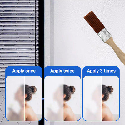 Waterproof Frosted Glass Paint For Doors Windows With Brush