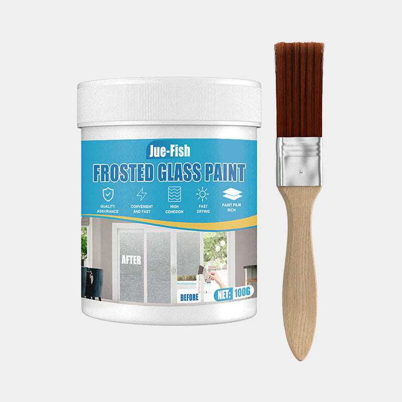 Waterproof Frosted Glass Paint For Doors Windows With Brush