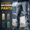 Men's Waterproof Hiking Pants Outdoor Warm Windproof Trousers
