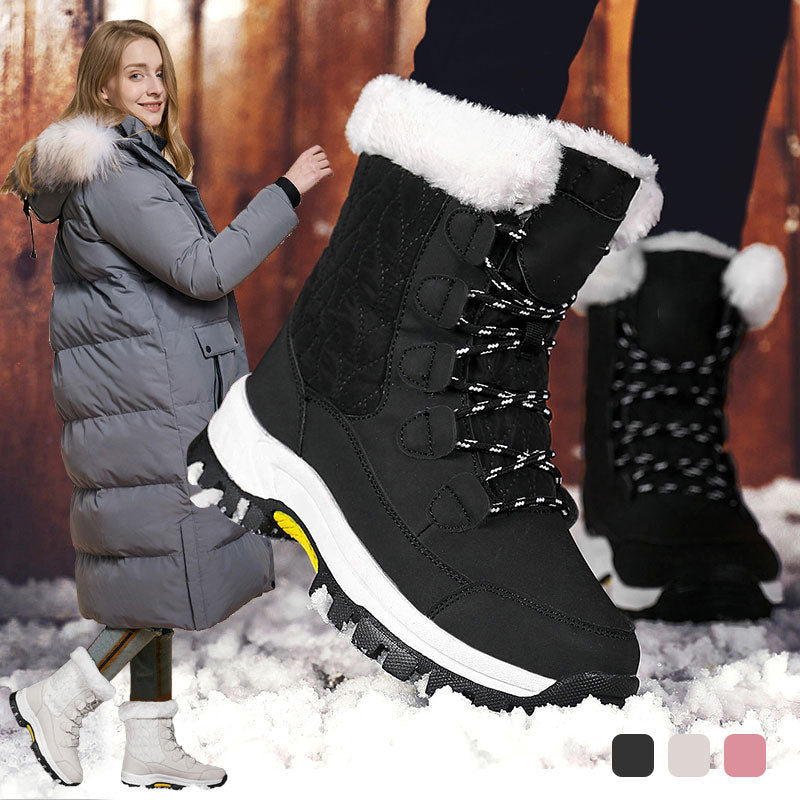 Women’s Waterproof Snow Boots Non Slip Outdoor Winter Footwear