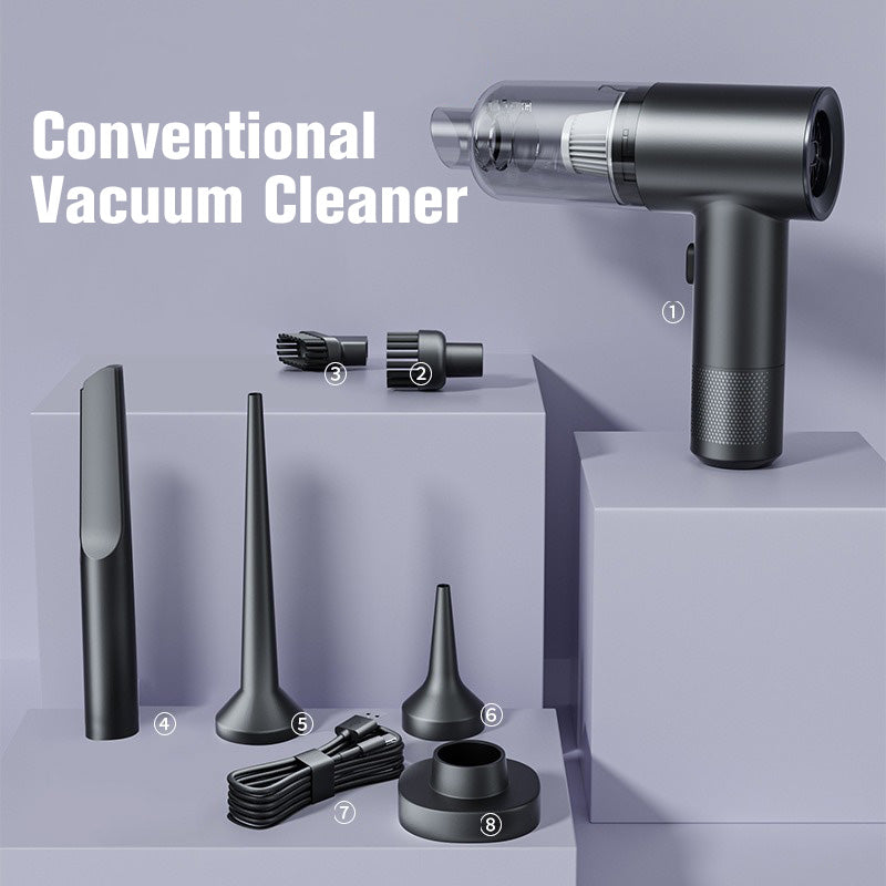 Cordless Handheld Vacuum Cleaner Lightweight Portable Home Car Use