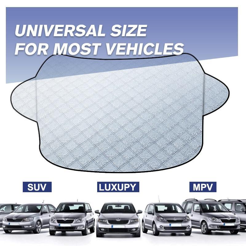 Universal Windshield Snow Cover Protects Against Snow And Sun
