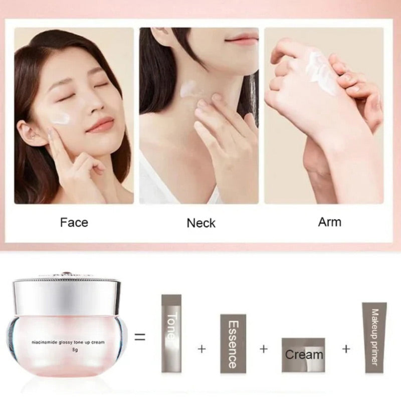 Niacinamide Tone-Up Cream Revitalizing Brightening Moisturizer