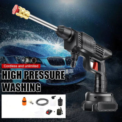 Cordless High Pressure Spray Gun Portable Water Cleaning Tool