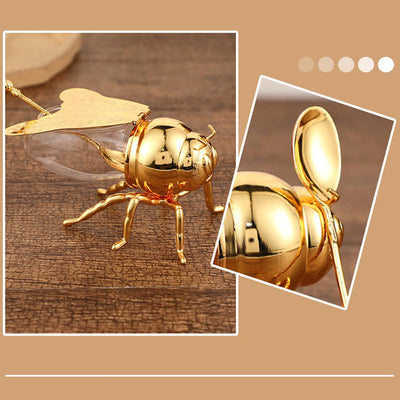 Creative Retro Honey Jar Bee Shape Vintage Style Container