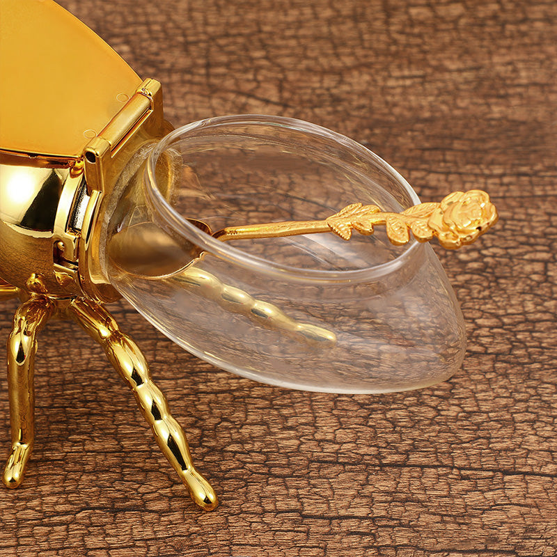 Creative Retro Honey Jar Bee Shape Vintage Style Container