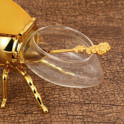 Creative Retro Honey Jar Bee Shape Vintage Style Container