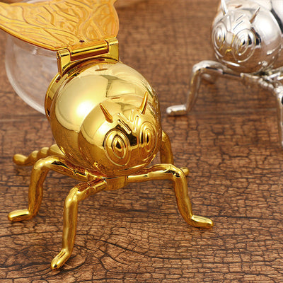 Creative Retro Honey Jar Bee Shape Vintage Style Container